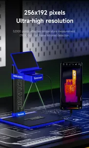 Caméra Thermique Mechanic IScout 256*192 pour <span class=keywords><strong>Dépannage</strong></span> et Diagnostic des Pannes de Cartes Mères de Téléphones Portables Détection Infrarouge Thermique - Product Image 4