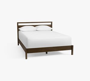 Cama de Madera Maciza de Estilo Rústico Francés con Cuatro Postes, Estructura de Cama de Madera Tallada a Mano de Estilo Vintage para Muebles de Dormitorio - Product Image 3