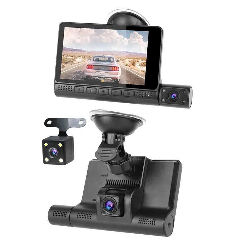 Night Vision 4 inches HD 1080P Video Loop Recording Car Black Box Car Dash Cam