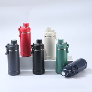 Taza térmica de acero inoxidable 800 de doble pared 304 ml personalizada, botella de agua aislada al vacío portátil para exteriores para deportes - Product Image 4