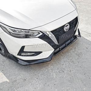 Para Nissan Sylphy 2020-2022, Kit de carrocería con difusor y divisor de labio para parachoques delantero, negro brillante, pieza de modificación y protector de parachoques - Product Image 6