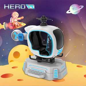 Machine de jeu d'aventure pour enfants à pièces, console de jeu VR de tir à la carabine de type avion, en métal, pour intérieur, 30m², 18 jeux, pour parcs d'attractions - Product Image 2