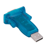 Convertidor de adaptador USB A 2,0 A RS232, Serial DB9, macho A macho, A RS232