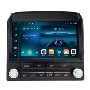 Unidad principal de coche Krando de 9 pulgadas para TOYOTA Land Cruiser 100 LEXUS LX470 1998 - 2002 <span class=keywords><strong>Android</strong></span> Auto estéreo inalámbrico Carplay navegación - Product Image 1
