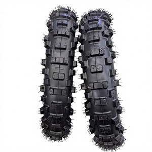 Pneu de course souple en caoutchouc 140/80-18, conception à fusion à chaud pour la conduite sur piste sèche et hors route 140 80 18 - Product Image 1