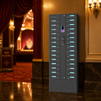 Borne de recharge mobile intelligente VIA à 30 baies, distributeur automatique de recharge rapide pour téléphones portables, armoire de recharge publique pour événements