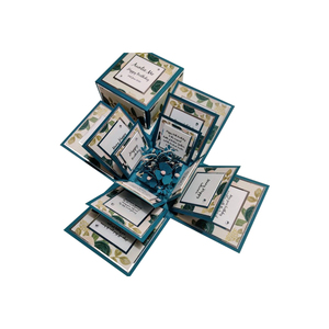 Vente en gros de boîte en papier de luxe personnalisée et créative pour cosmétiques vêtements chaussures emballage <span class=keywords><strong>bombe</strong></span> pour fête d'anniversaire avec explosion pour la Saint-Valentin - Product Image 2