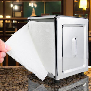 Resistente in acciaio <span class=keywords><strong>inox</strong></span> tovagliolo Dispenser controsoffitto carta <span class=keywords><strong>portatovaglioli</strong></span> per ristoranti e caffetterie all'ingrosso fornitura all'ingrosso - Product Image 1
