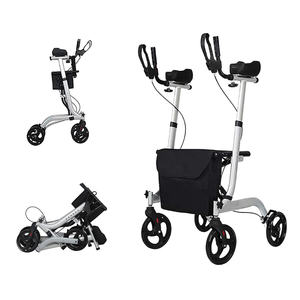 Andador Ortopédico <span class=keywords><strong>de</strong></span> Rehabilitación con Asiento a Precio Económico, Andador <span class=keywords><strong>de</strong></span> Aluminio con Ruedas para Adultos - Product Image 5