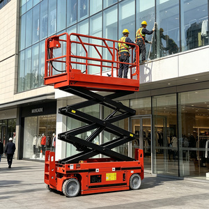 Plateforme élévatrice mobile à ciseaux pour intérieur, capacité 450 kg, 4m-4.8m, pour réparation d'éclairage public - Vente en gros - Product Image 3