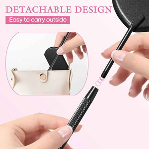 กระจกแต่งหน้าสำหรับต่อขนตากระจกทรงหัวใจแบบถอดออกได้กระจกสำหรับต่อขนตา45มุม - Product Image 3