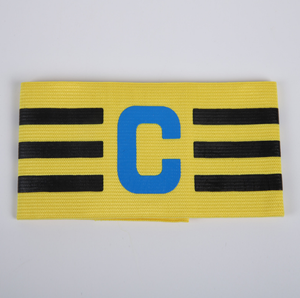 Brazalete elástico unisex de capitán de fútbol, brazalete ajustable para jugador de fútbol al aire libre, brazalete de capitán para jóvenes y adultos - Product Image 6