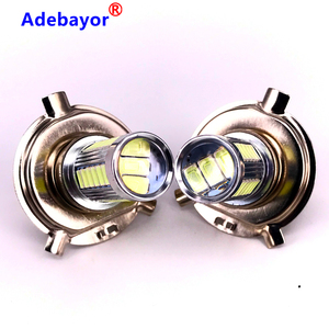 H4 5730 Puce 33 SMD Voiture <span class=keywords><strong>feux</strong></span> <span class=keywords><strong>de</strong></span> <span class=keywords><strong>Croisement</strong></span> Phare Ampoule 12V 700LM Universel H4 Led Lumières - Product Image 3