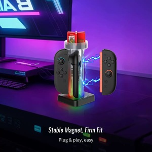 Nueva base de carga del controlador de luces RGB <span class=keywords><strong>compatible</strong></span> <span class=keywords><strong>con</strong></span> <span class=keywords><strong>Nintendo</strong></span> <span class=keywords><strong>Switch</strong></span> 2 - Product Image 4