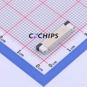 FC05-S24DCT-00 FFC/FPC Connector SMD,P=0.5mm,Horizontal Mount Connector Drawer Type Bottom Contact 24P 0.5mm - Product Image 2