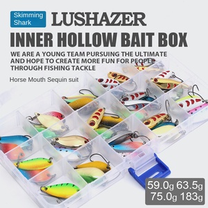 12 pz/43 pz Micro cucchiaio scatola di <span class=keywords><strong>esche</strong></span> a gancio singolo <span class=keywords><strong>trota</strong></span> Area gioco di colata in metallo cucchiaio 2g-5gmix <span class=keywords><strong>esche</strong></span> da pesca a cucchiaio ultraleggeri - Product Image 2