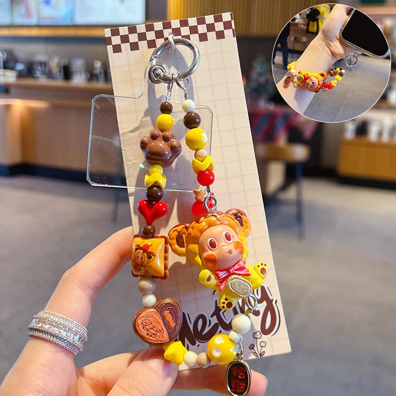 สายคล้องโทรศัพท์ DIY ลายสตาร์แมน - พุดดิ้งนำโชค