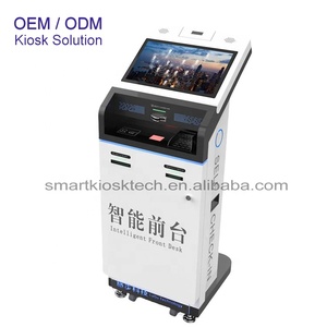 ตู้โชว์ขนาด19นิ้ว21.5นิ้วตู้บริการตนเองเทอร์มินัล64คีย์บอร์ด A4กระดาษพิมพ์ - Product Image 3