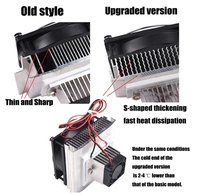 Mini climatiseur DC 12V bricolage thermoélectrique Peltier refroidisseur thermoélectrique système de refroidissement dissipateur de chaleur Module de Conduction Kit de bricolage
