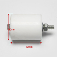 Dispositif de guidage de chaîne de compensation d'ascenseur 70*60, Roue de guidage anti-vibration, Rouleau stabilisateur de fosse d'ascenseur, Système de pièces de rechange