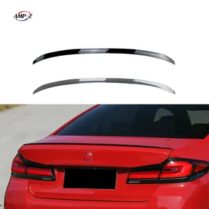 AMP-Z g30 arka Ducktail BMW için rüzgarlık 5 serisi G30 525i 530i Spoiler parlak siyah M5 tarzı Spoiler için 2017 + modelleri