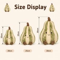 Fabricant de jouets en peluche personnalisés en forme de citrouille, prototypage rapide, poupée souple en forme de gourde, mascotte commerciale, vente en gros, faible MOQ, OEM, ODM