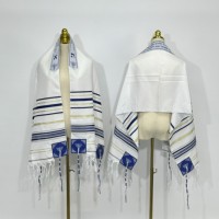 Châle de prière juif pour homme 55x180cm en polyester, fabriqué en Israël, avec sac – Collection Automne