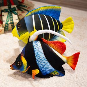 Nieuwe Beeldjes Van Zeedieren-Cartoon Knuffels-Gesimuleerde Tropische Vissen Knuffels Voor Aquariumgeschenken - Product Image 4