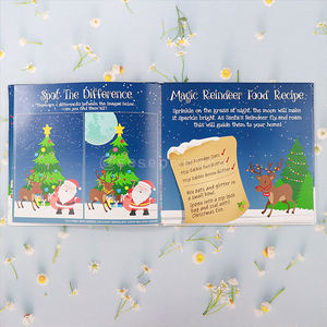 Impresión de Libros Infantiles con Tapa Dura, Papel Kraft de Lujo, Cartón Corrugado Navideño, Personalizado, Impresión Offset, Grabado en Relieve - Product Image 5
