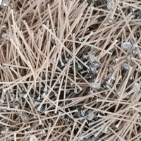 Mèche de bougie en coton pré-encollée ECO avec revêtement en cire de soja naturelle