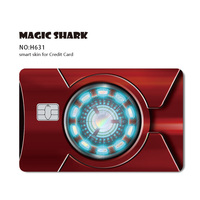 Facile à Apple Supprimer Personnalisé Plusieurs Conceptions Brillantes Hologramme Carte de Crédit Skins Autocollants