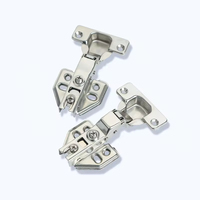Charnières à fermeture amortie en acier Tunosen, prix usine, avec clip dissimulé, coupelle de 35 mm, grand amortisseur, nickelées, faciles à installer pour hôpitaux et salons