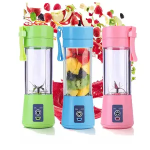 2024 Electric Mini Personal Juicer Portable Fruit Mixer And Liquidificador With Bottle For Car And RV Smoothie Blender