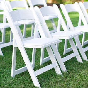 Chaises pliantes blanches modernes, bon marché et haut <span class=keywords><strong>de</strong></span> gamme, imperméables, pour événements extérieurs, fêtes, banquets, mariages, chaises en plastique pour événements - Product Image 1
