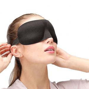 Stereo Printed Logo Seamless Breathable <b>Light</b> Blocking Travel Nap Accessory 3D <b>Sleep</b> Eye Mask - Product Image 1
