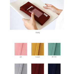 กระเป๋าใส่ดินสอแบบซิปสไตล์เกาหลี/กล่องของขวัญ/ถุงของขวัญ/กระเป๋าเครื่องเขียน/กระเป๋าเครื่องสำอาง/กระเป๋าเก็บอุปกรณ์ตัดกระดาษ - Product Image 5
