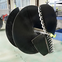 Personnalisation professionnelle directe en usine Petite tarière de forage pour creuser des trous utilisés par le chargeur de grue d'excavatrice