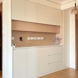 Customized Size Modern Solid Wood <b>Sideboard</b> Restaurant Furniture Made From Environmentally Friendly Materials - Product Image 6