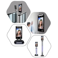 Sistema de Control de Acceso con Pantalla de 8 Pulgadas, IP67 Impermeable, Software en la Nube, TCP/IP, WiFi, Registro de Asistencia, Reconocimiento Facial IA, Visión Nocturna