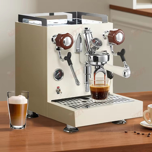 เครื่องชงกาแฟเอสเพรสโซ่แบบกึ่งอัตโนมัติ รุ่นคลาสสิคอิตาเลียน E61 สำหรับใช้ในเชิงพาณิชย์ เหมาะสำหรับโรงแรม ร้านกาแฟ ใช้แรงดัน 9 บาร์ - Product Image 1
