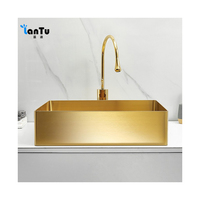 Évier rectangulaire haut de gamme en acier inoxydable 204 et 304 sur table de salle de bain Nouvelles idées de produits