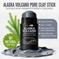 Masque Facial Hydratant au Collagène Coréen en Gros sous Marque Blanche – Bâtonnets de Masque à l'Argile Volcanique d'Alaska pour Éliminer les Points Noirs