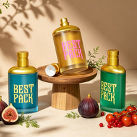 Flacons de parfum de créateur 100 ml, flacon de parfum arabe, flacon de parfum de luxe vide à vendre