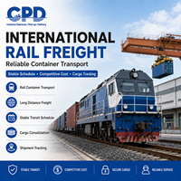 Transport ferroviaire international fiable, transport de marchandises mondial, tarifs compétitifs, services logistiques