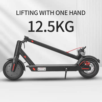 Scooter électrique de 8.5 pouces d'approvisionnement direct d'usine, planche à roulettes électrique portative pliable légère d'alliage d'aluminium