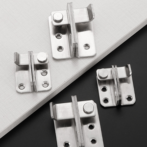 Loquet de porte rotatif dissimulé antivol moderne de haute qualité en acier inoxydable épais, simple et rapide à installer (<span class=keywords><strong>gauche</strong></span>/droite) - Product Image 5