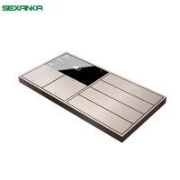 SEXANKA KNX EIB usine maison intelligente bâtiment système automatique panneau de température contrôleur de température intelligent interrupteurs muraux