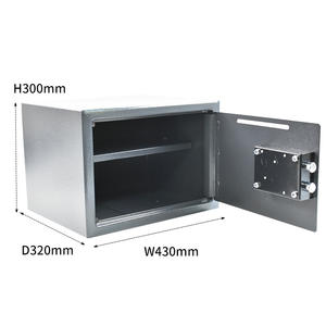 Fábrica al por mayor hogar Mini caja de seguridad de acero 30KT personalizado (logotipo) Contraseña electrónica pequeña caja de seguridad - Product Image 3