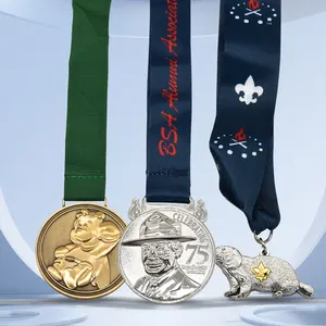 Manufacturer Promotional Souvenir Sports Game Award Running Dance Custom Zinc Alloy Metal Medal