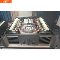 Amplificateur de puissance professionnel TD-1800, nouvelle conception, 2 canaux, classe H, 1800W*2CH, 8 ohms, 3U, avec limiteur de clip intelligent pour église, scène